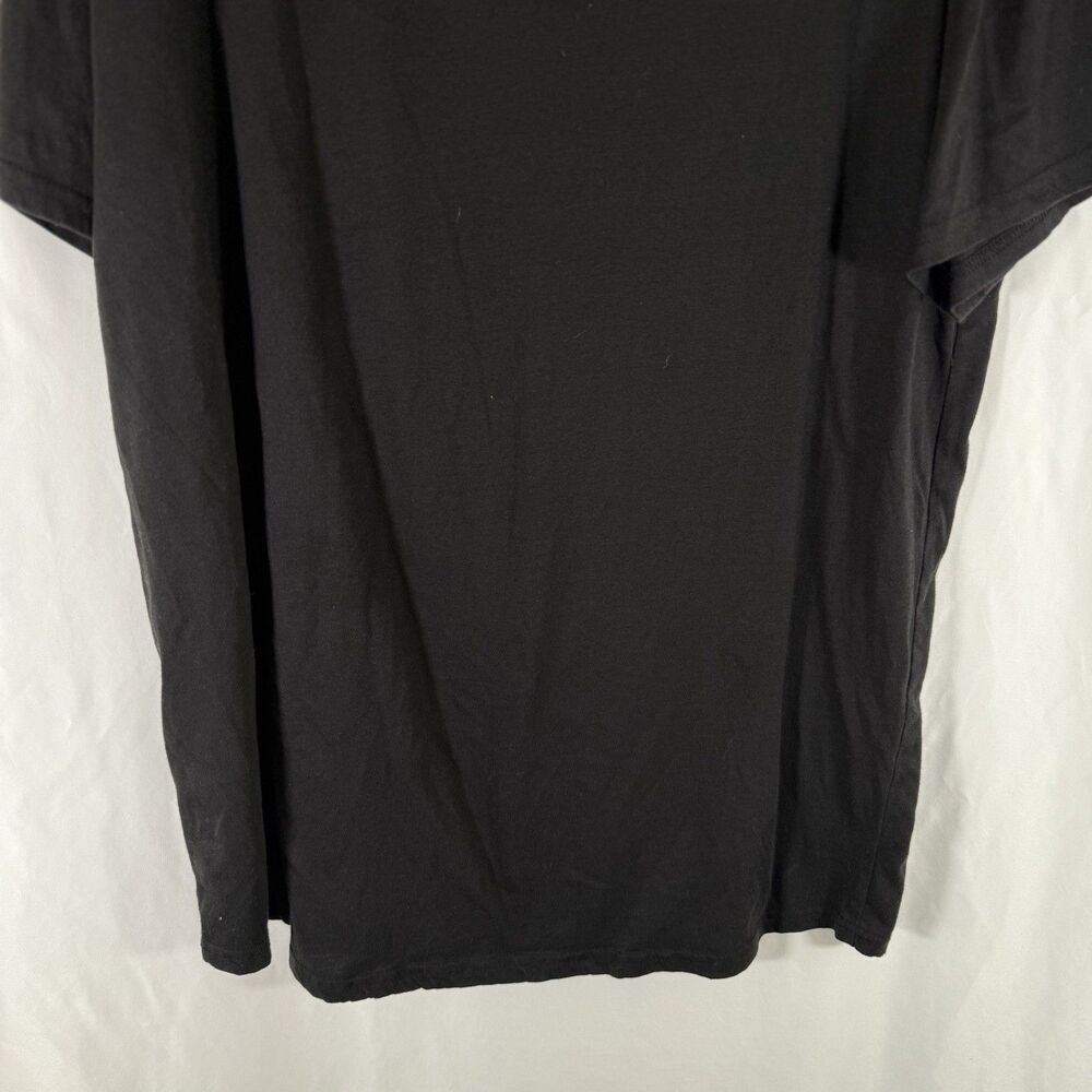 CR24 Chrome Edge Bordo Cromato CR Shirt Men's 2XL Black Never Give Up Short Sl - Picture 9 of 9